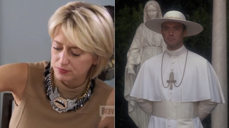 Illustration for article titled The Young Pope Is a Real HousewifeÂ